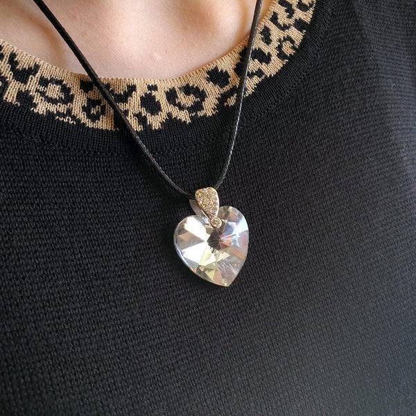 Pendentif En Verre cœur Ou goutte